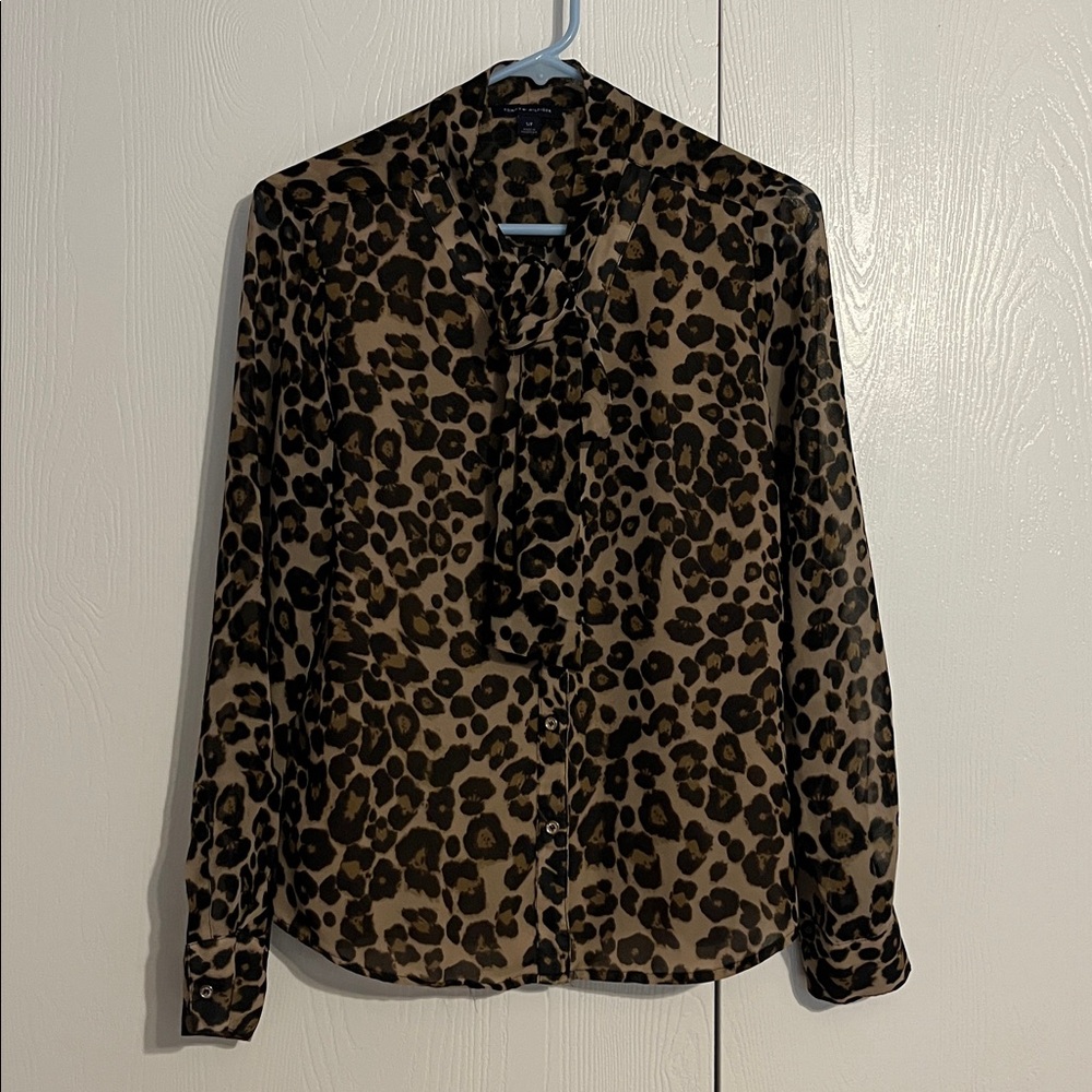 Tommy Hilfiger Leopard Print Shirt